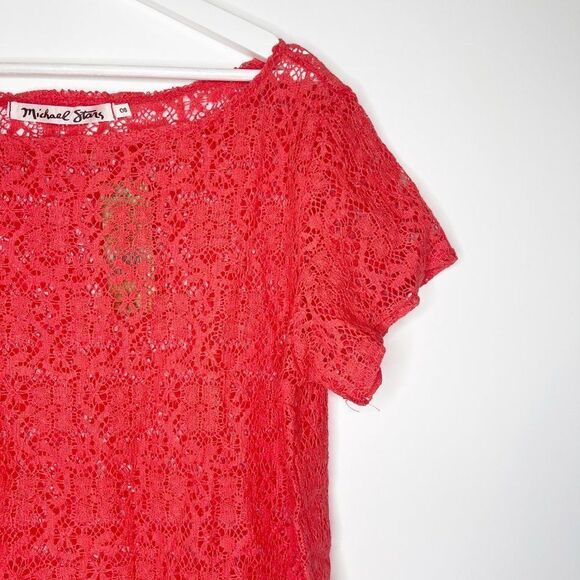 MICHAEL STARS Lace Crop Top - Picture 2 of 10